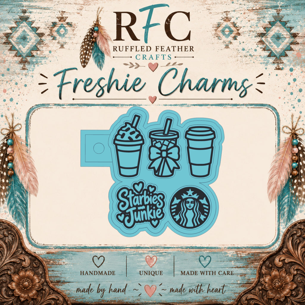Starbies Junkie | Silicone Freshie Charm Mold Set