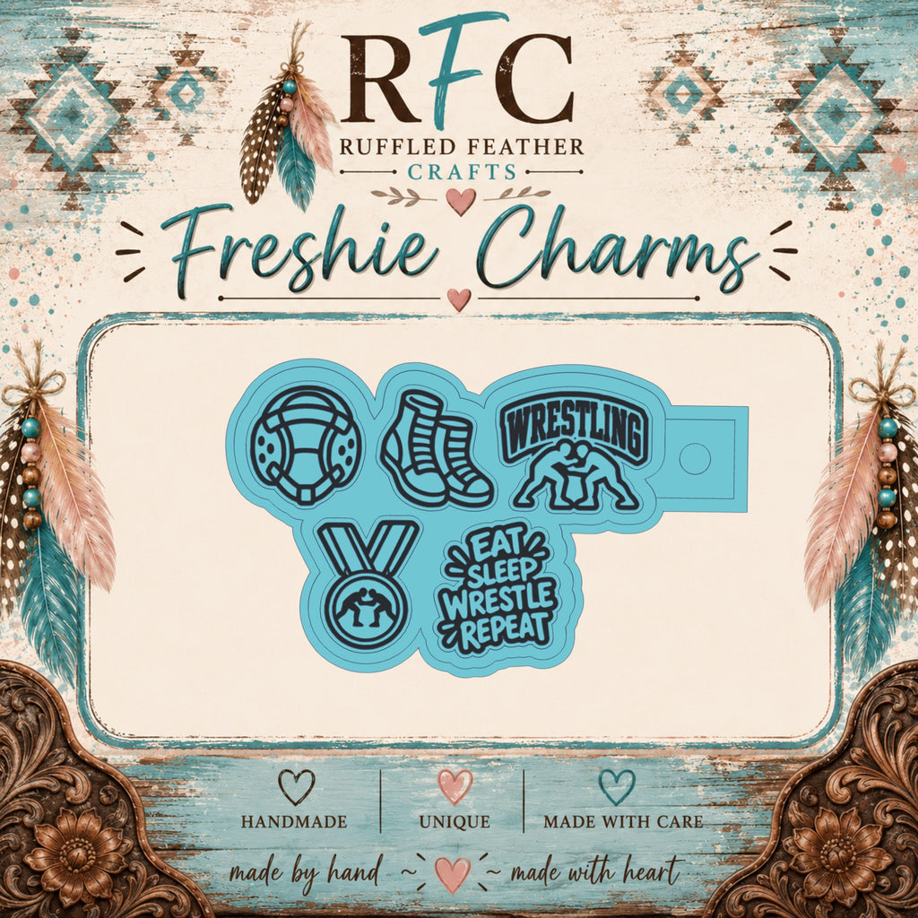 Wrestling | Silicone Freshie Charm Mold Set