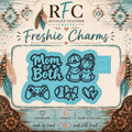 Mom of Both - Boy and Girl | Silicone Freshie Charm Mold Set