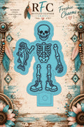 Fishing Skeleton | Articulated Silicone Freshie Charm Mold