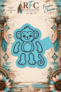 Monkey | Articulated Silicone Freshie Charm Mold