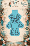 Happy Dog | Articulated Silicone Freshie Charm Mold