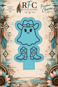 Cowgirl Ghost | Articulated Silicone Freshie Charm Mold