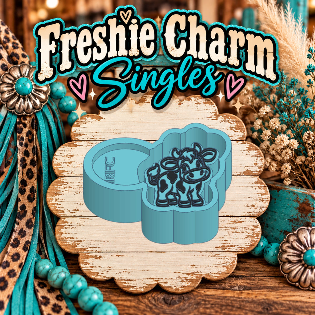 Cow | Silicone Freshie Charm Single Mold