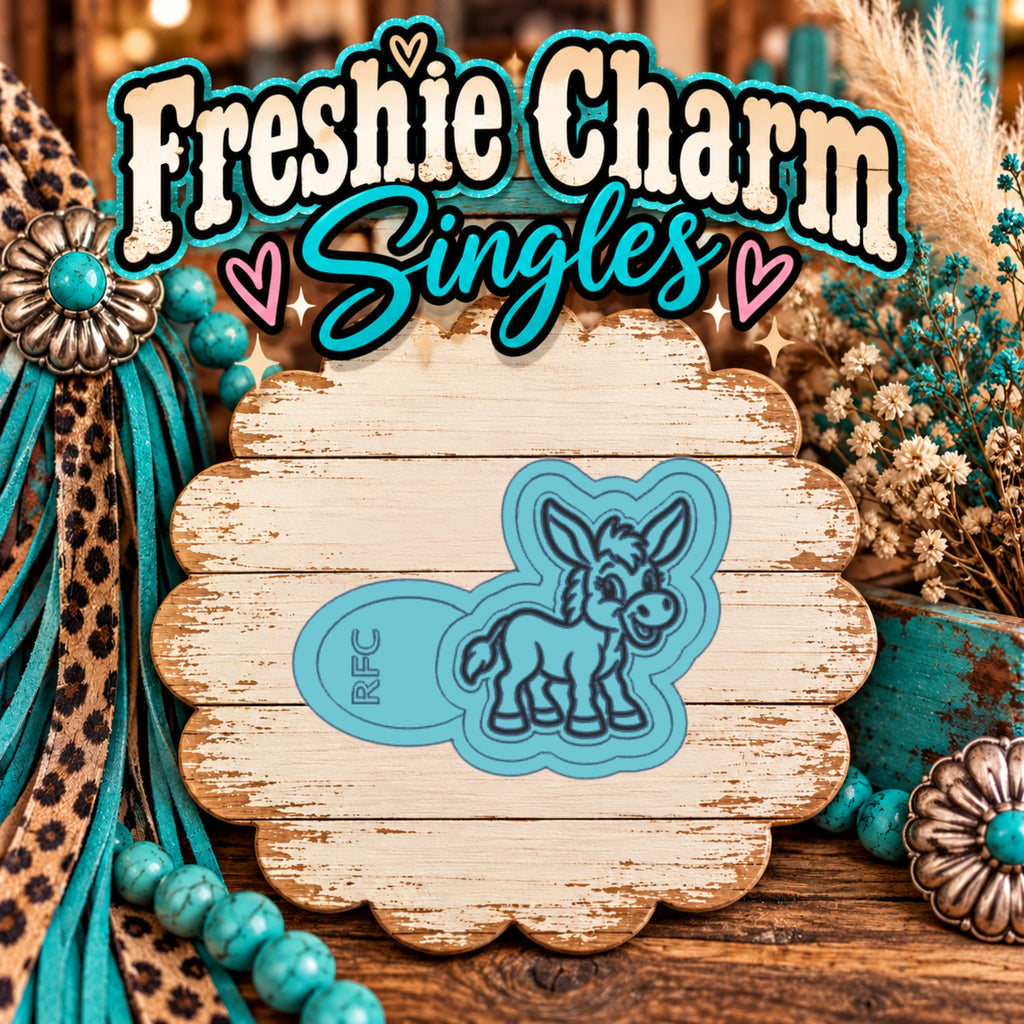 Donkey | Silicone Freshie Charm Single Mold