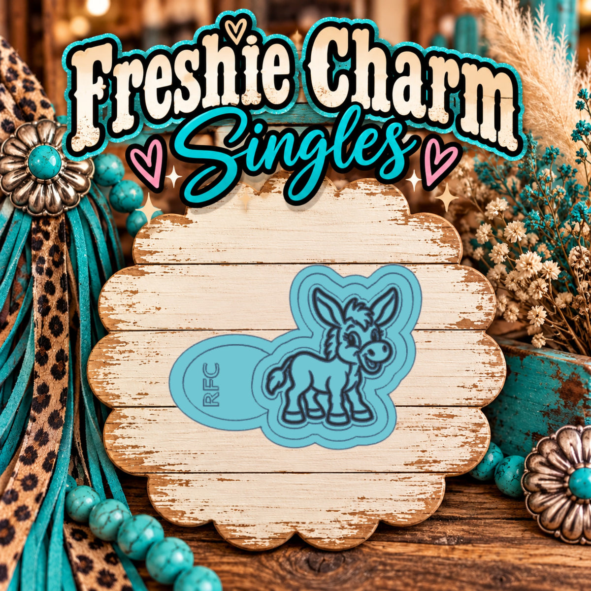 Donkey | Silicone Freshie Charm Single Mold