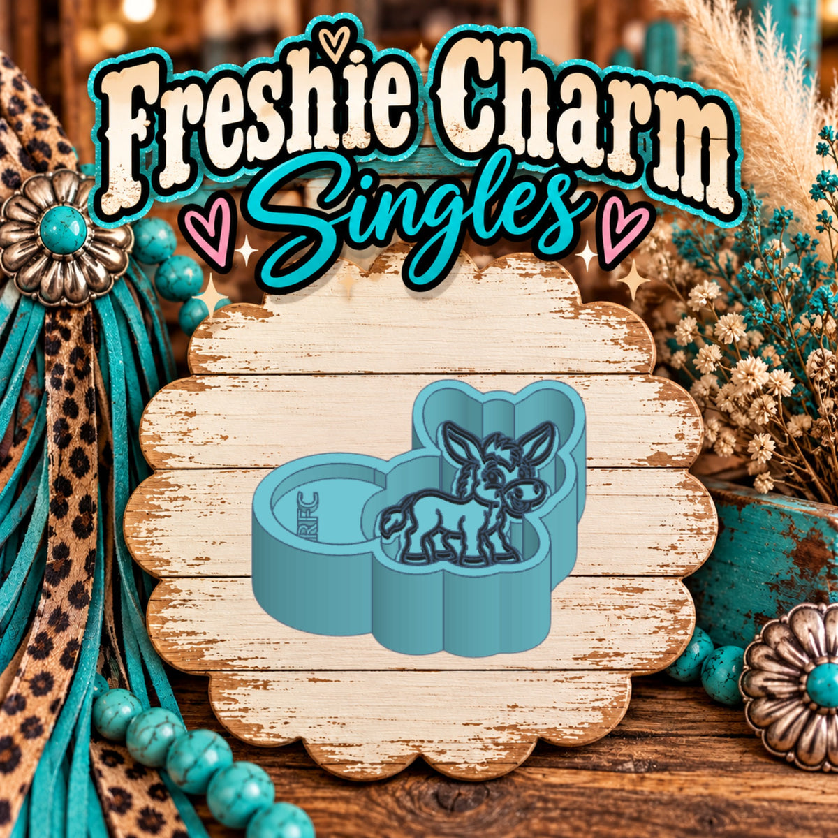 Donkey | Silicone Freshie Charm Single Mold