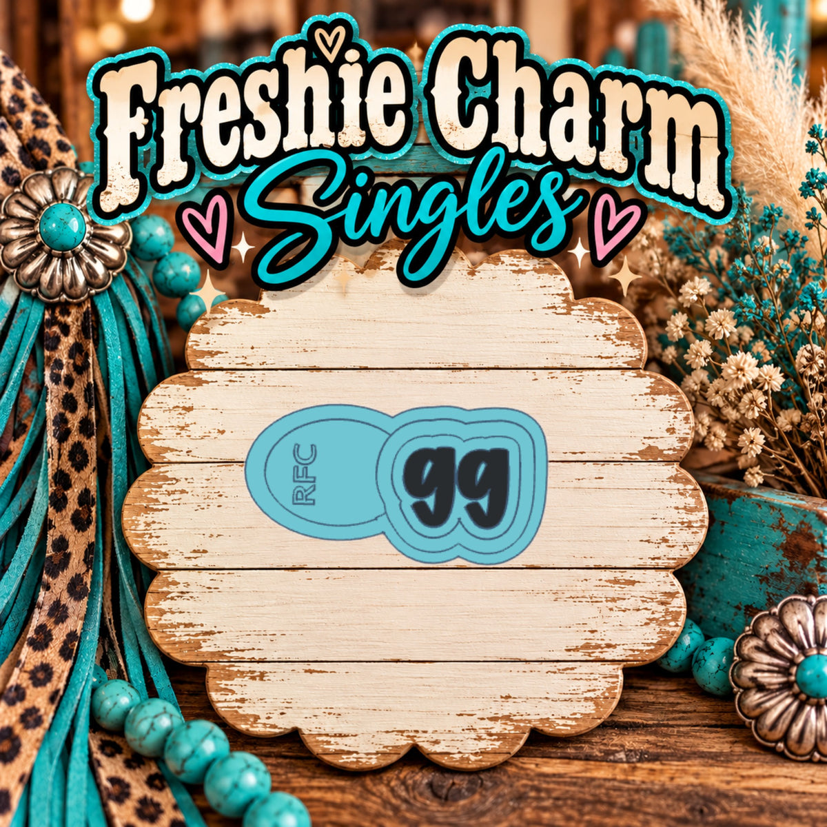 GG | Silicone Freshie Charm Single Mold