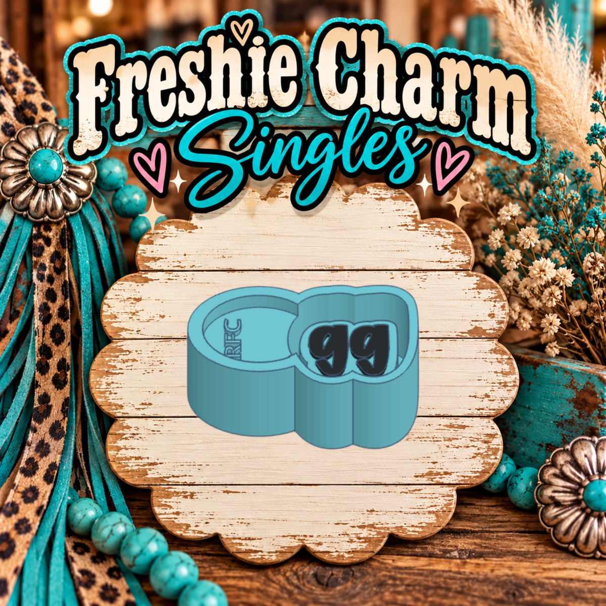 GG | Silicone Freshie Charm Single Mold