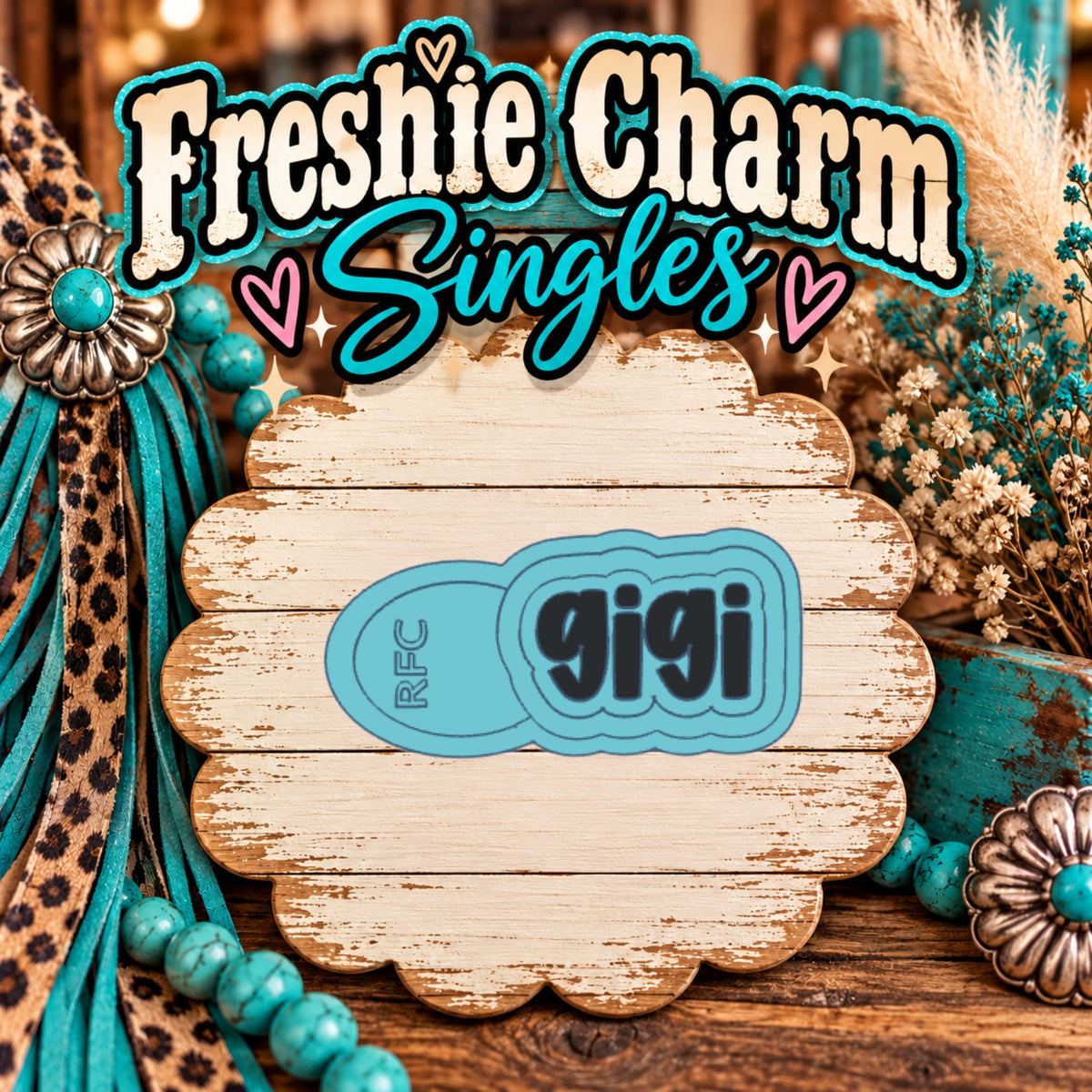 Gigi | Silicone Freshie Charm Single Mold