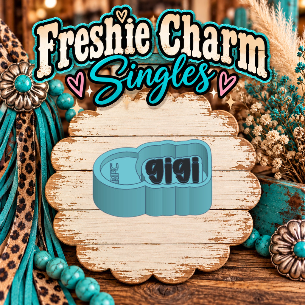 Gigi | Silicone Freshie Charm Single Mold