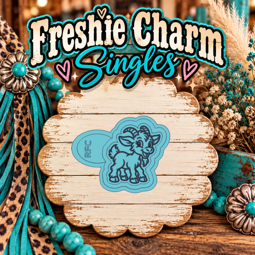 Goat | Silicone Freshie Charm Single Mold