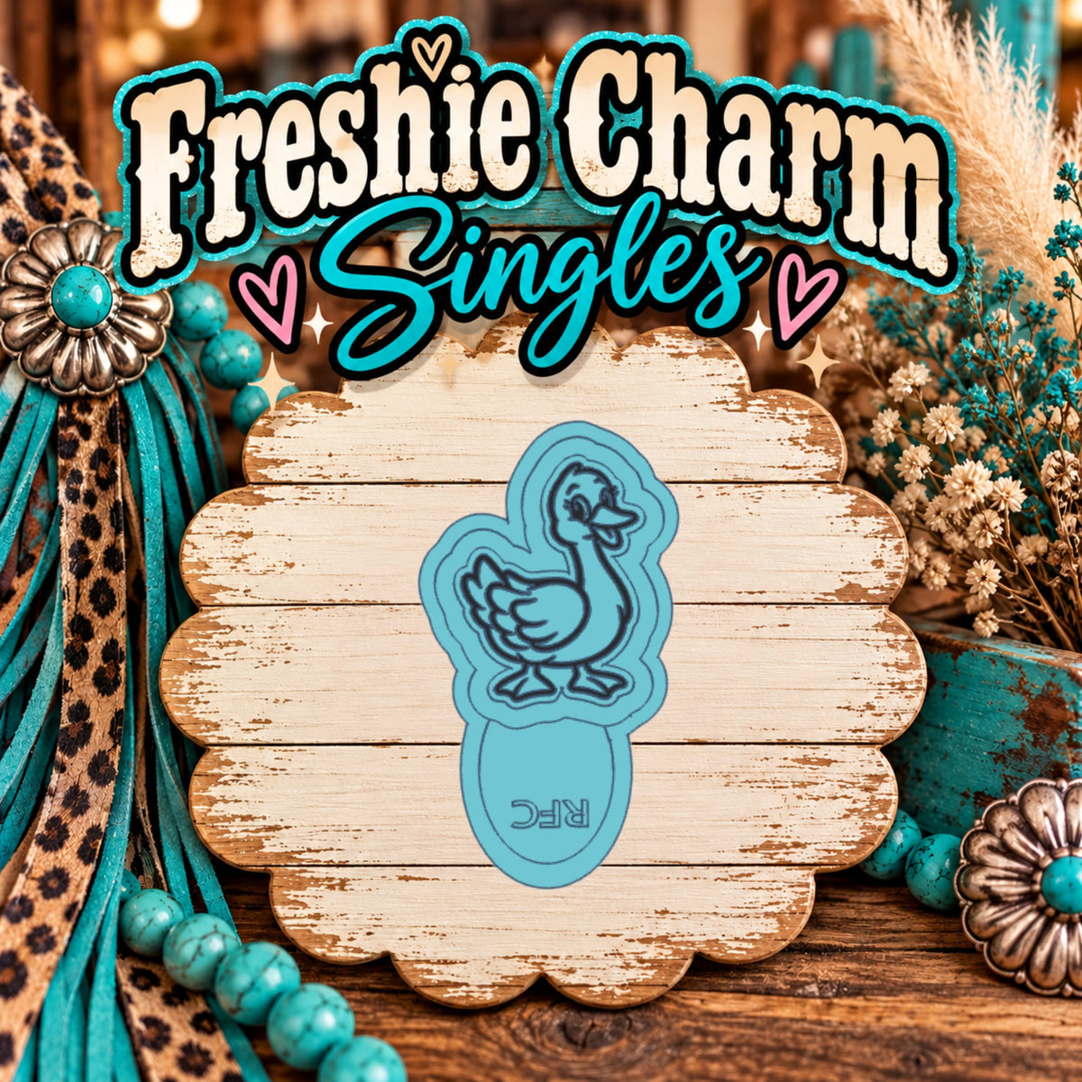 Goose | Silicone Freshie Charm Single Mold