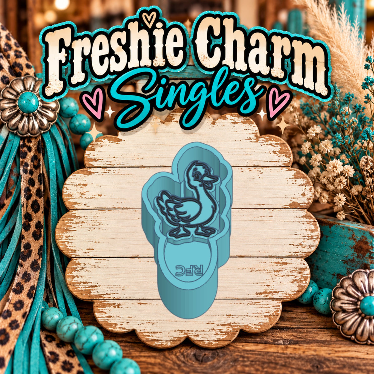 Goose | Silicone Freshie Charm Single Mold