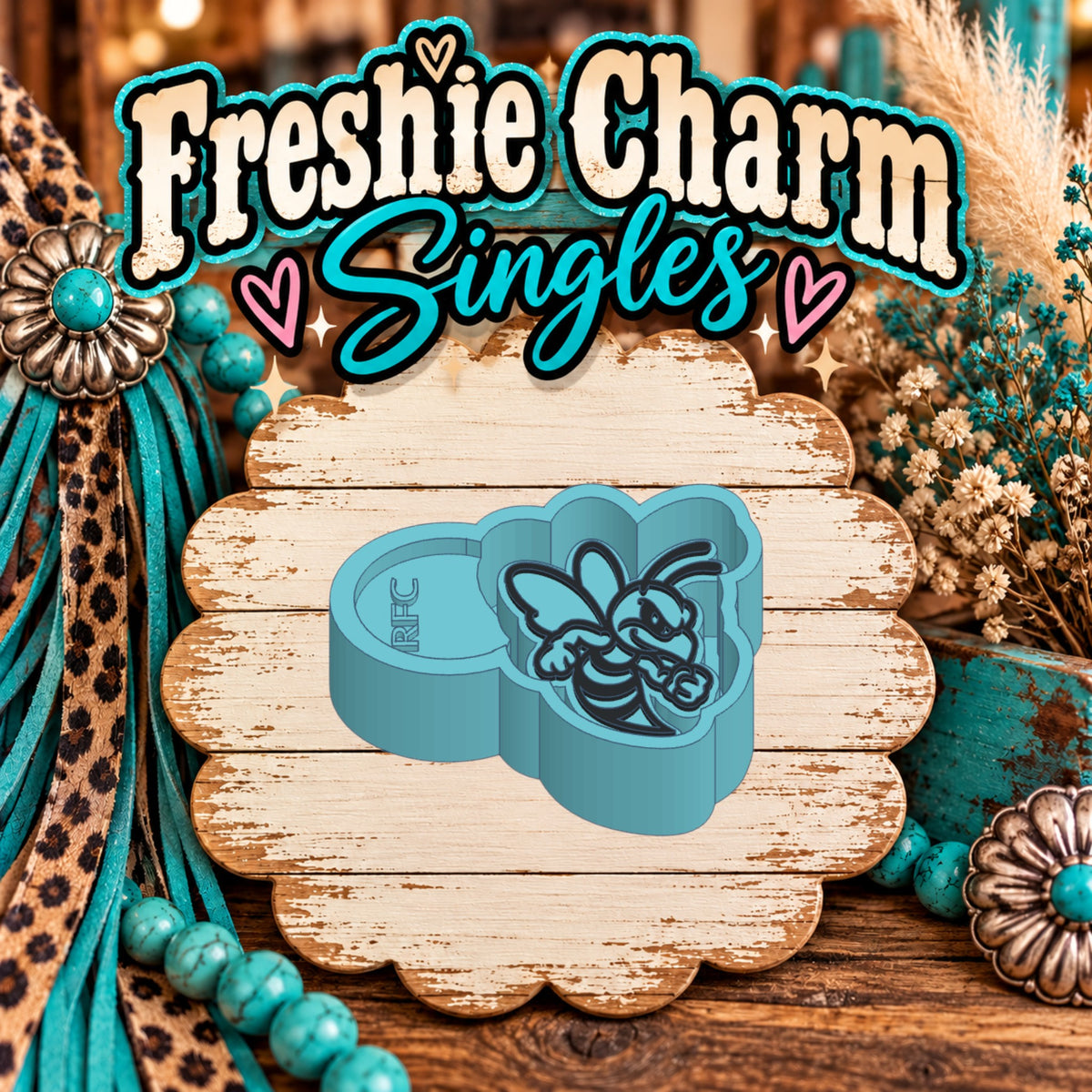 Hornet | Silicone Freshie Charm Single Mold