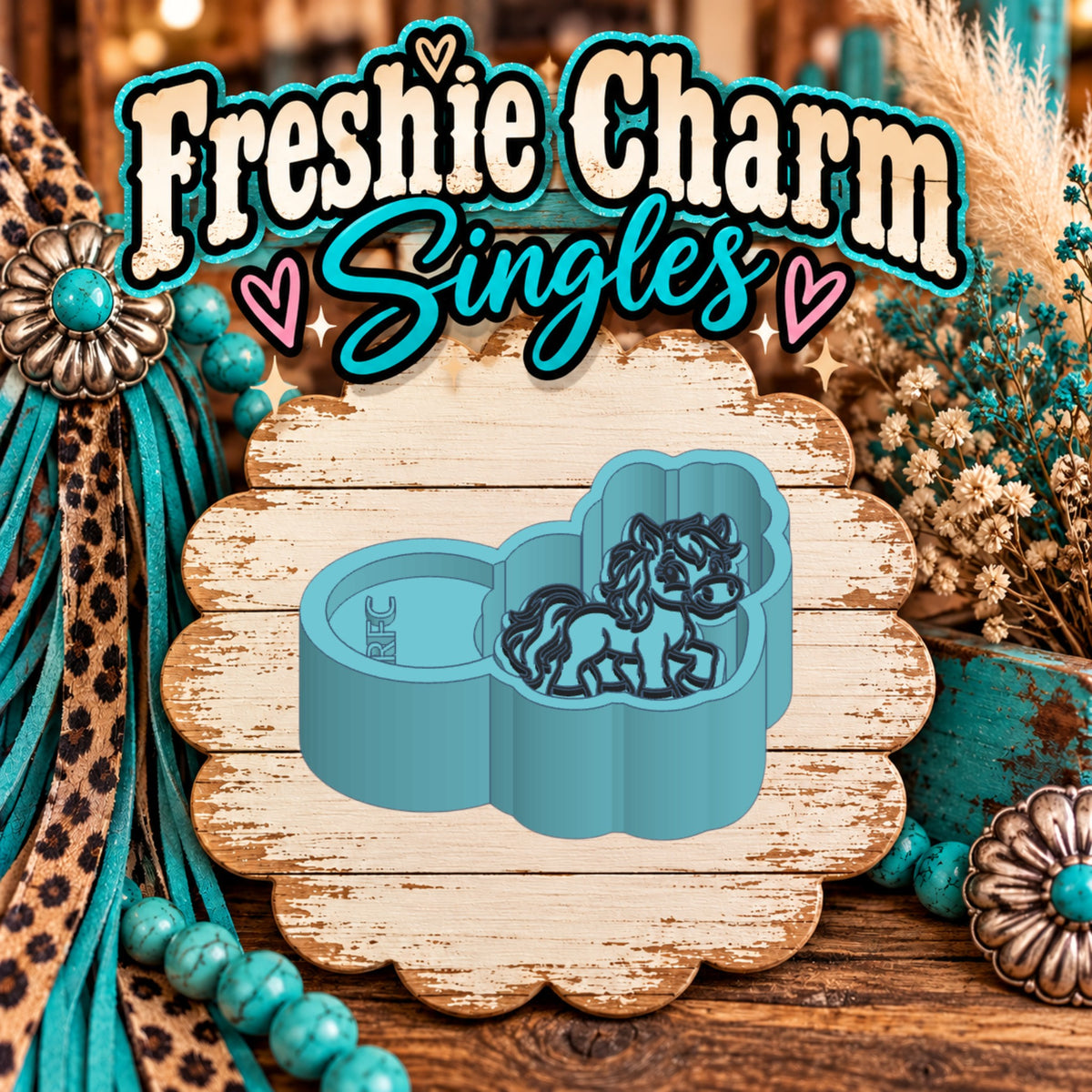 Pony | Silicone Freshie Charm Single Mold