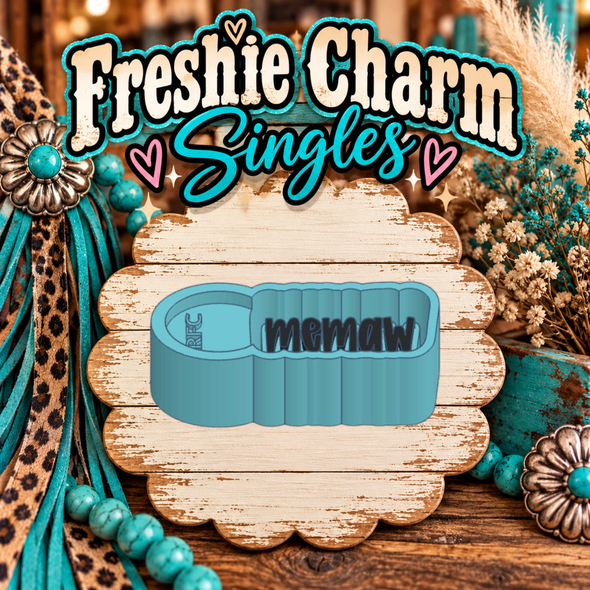 Memaw | Silicone Freshie Charm Single Mold