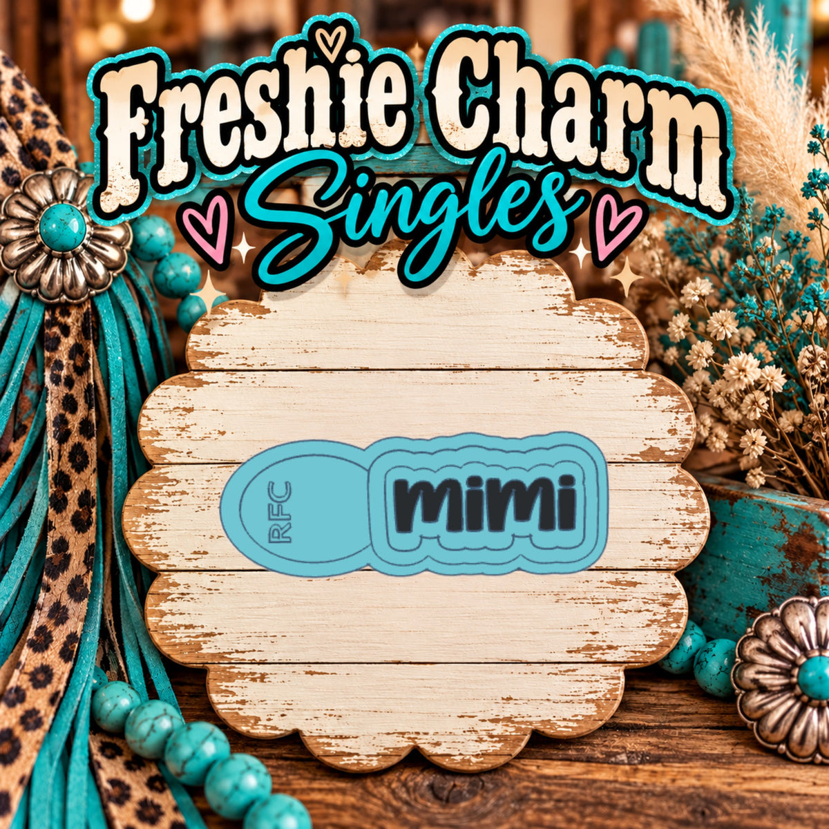 Mimi | Silicone Freshie Charm Single Mold