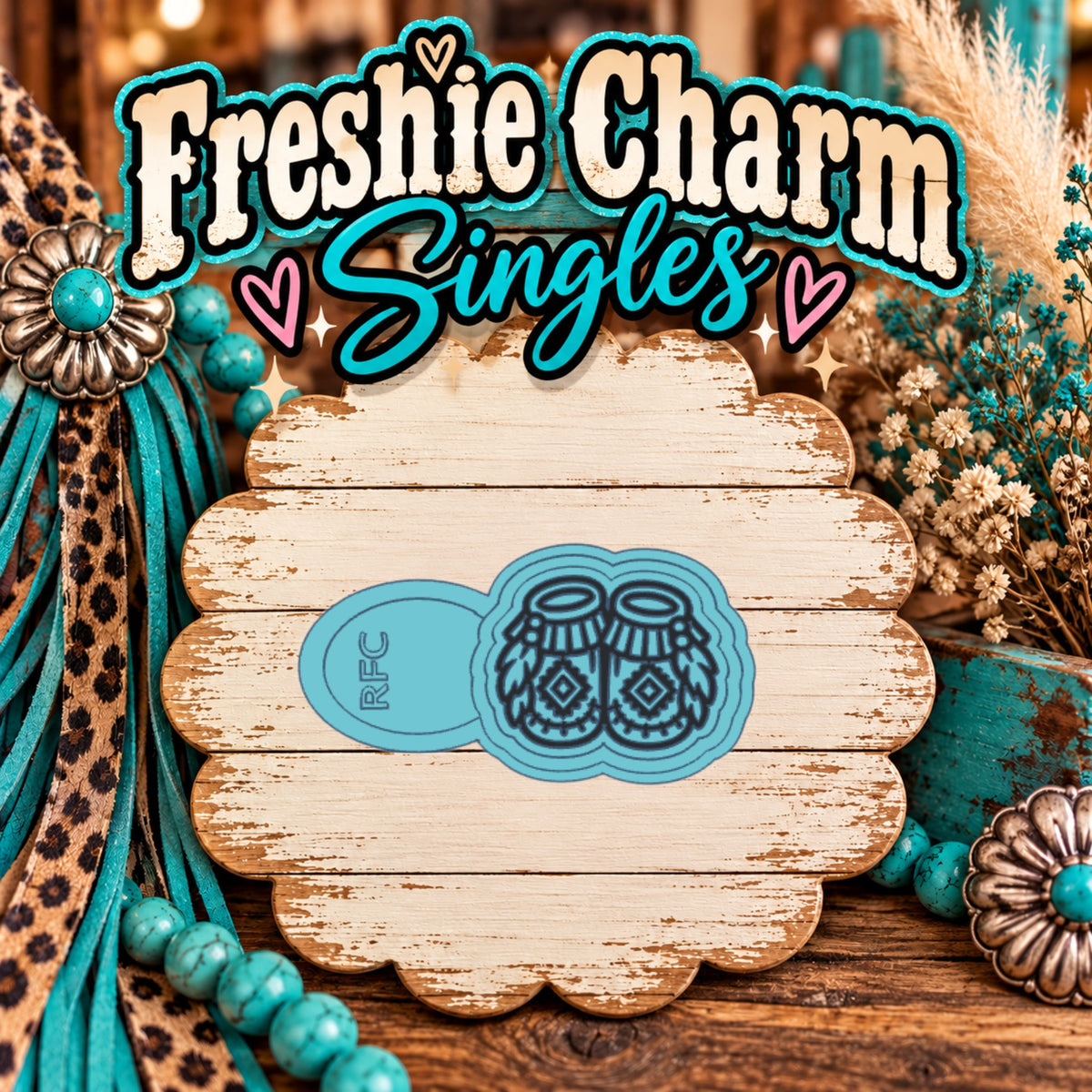 Moccasins | Silicone Freshie Charm Single Mold