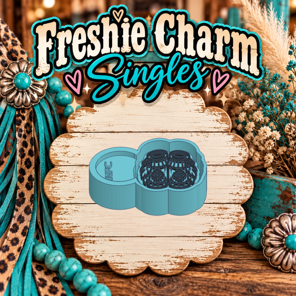 Moccasins | Silicone Freshie Charm Single Mold