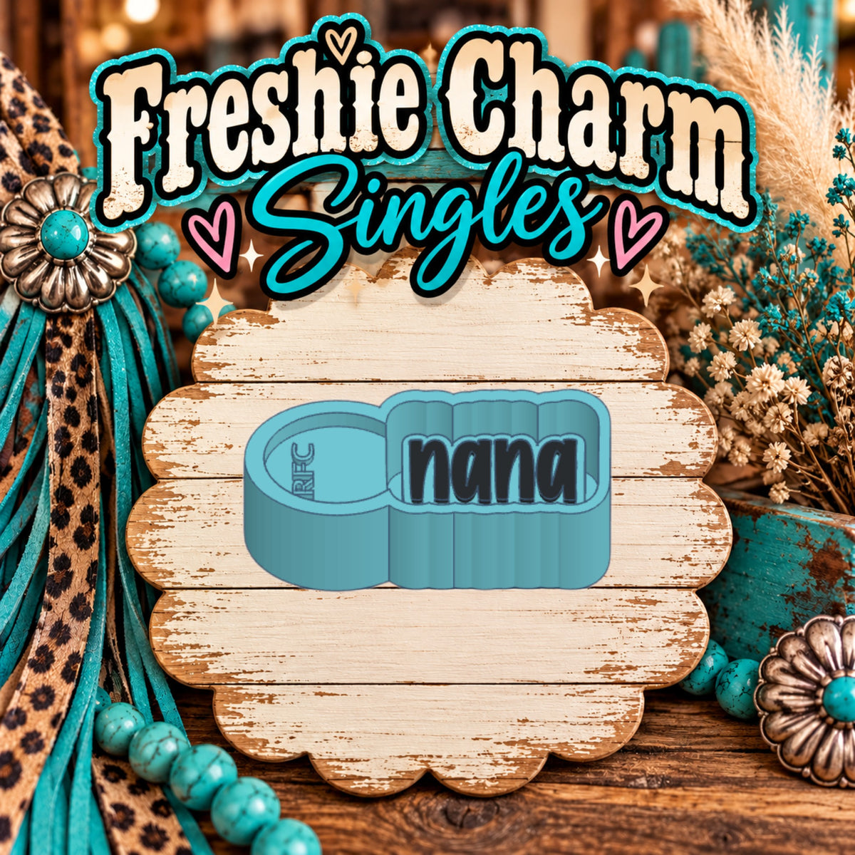 Nana | Silicone Freshie Charm Single Mold