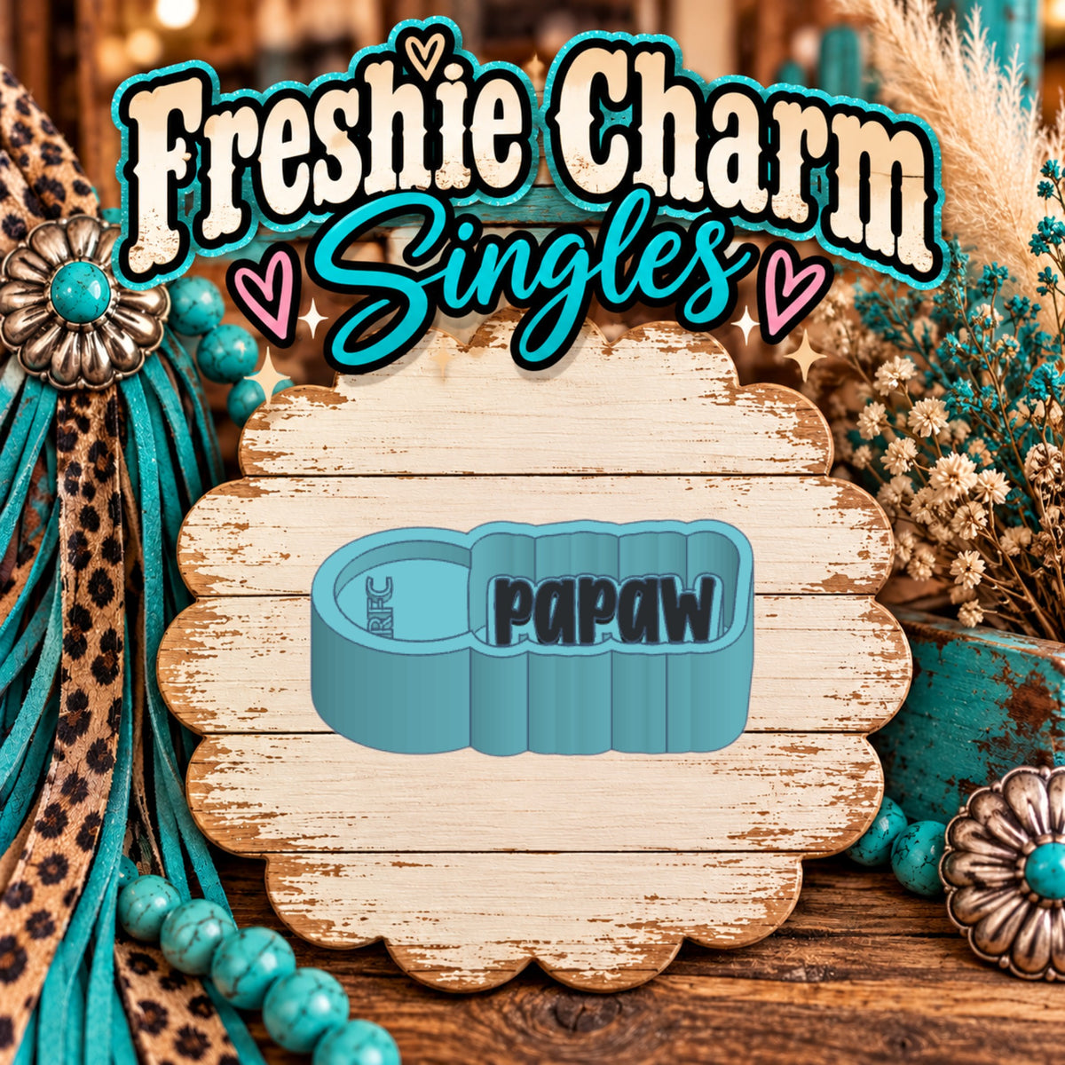 Papaw | Silicone Freshie Charm Single Mold