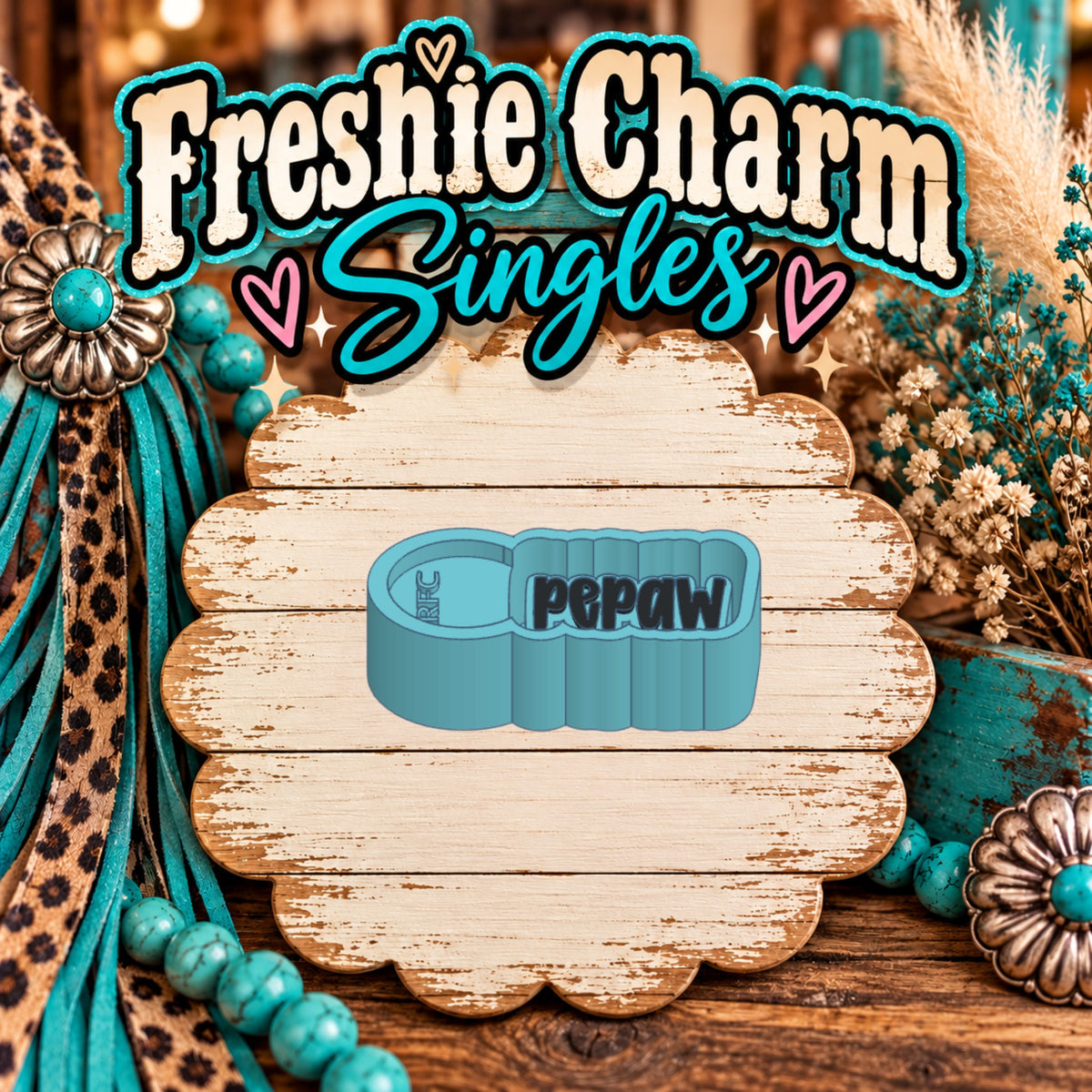 Pepaw | Silicone Freshie Charm Single Mold