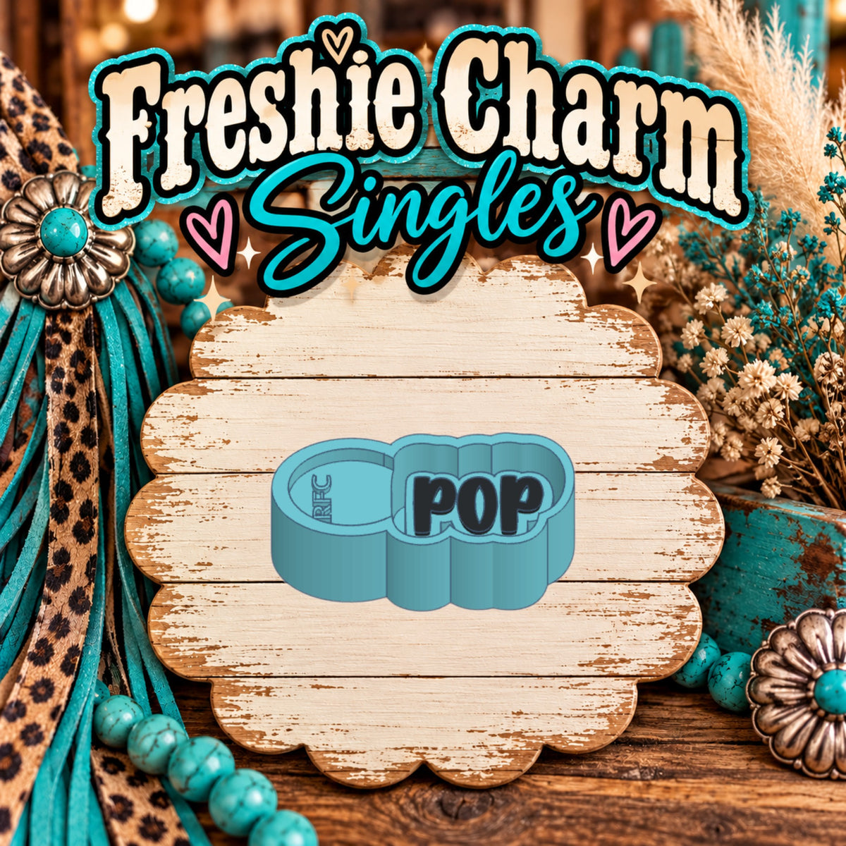 Pop | Silicone Freshie Charm Single Mold