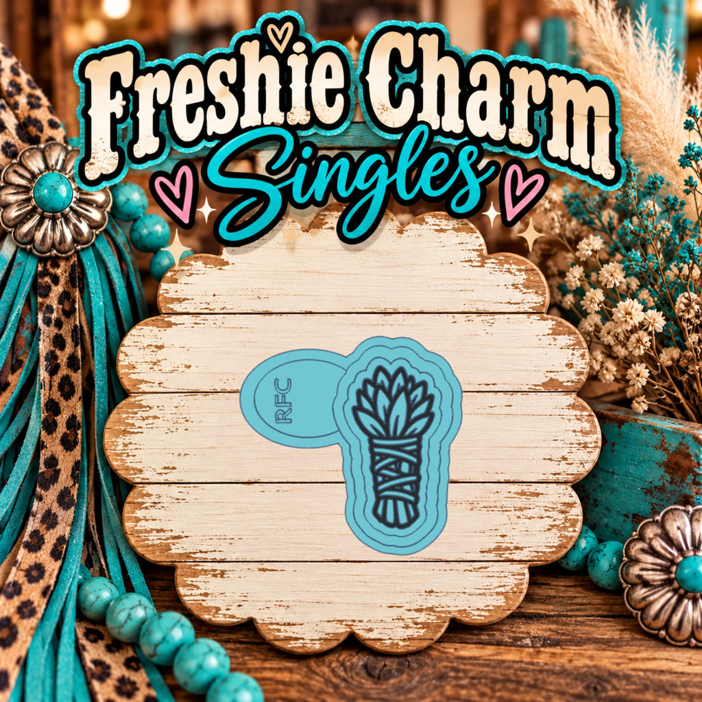 Sage Smudge Bundle | Silicone Freshie Charm Single Mold