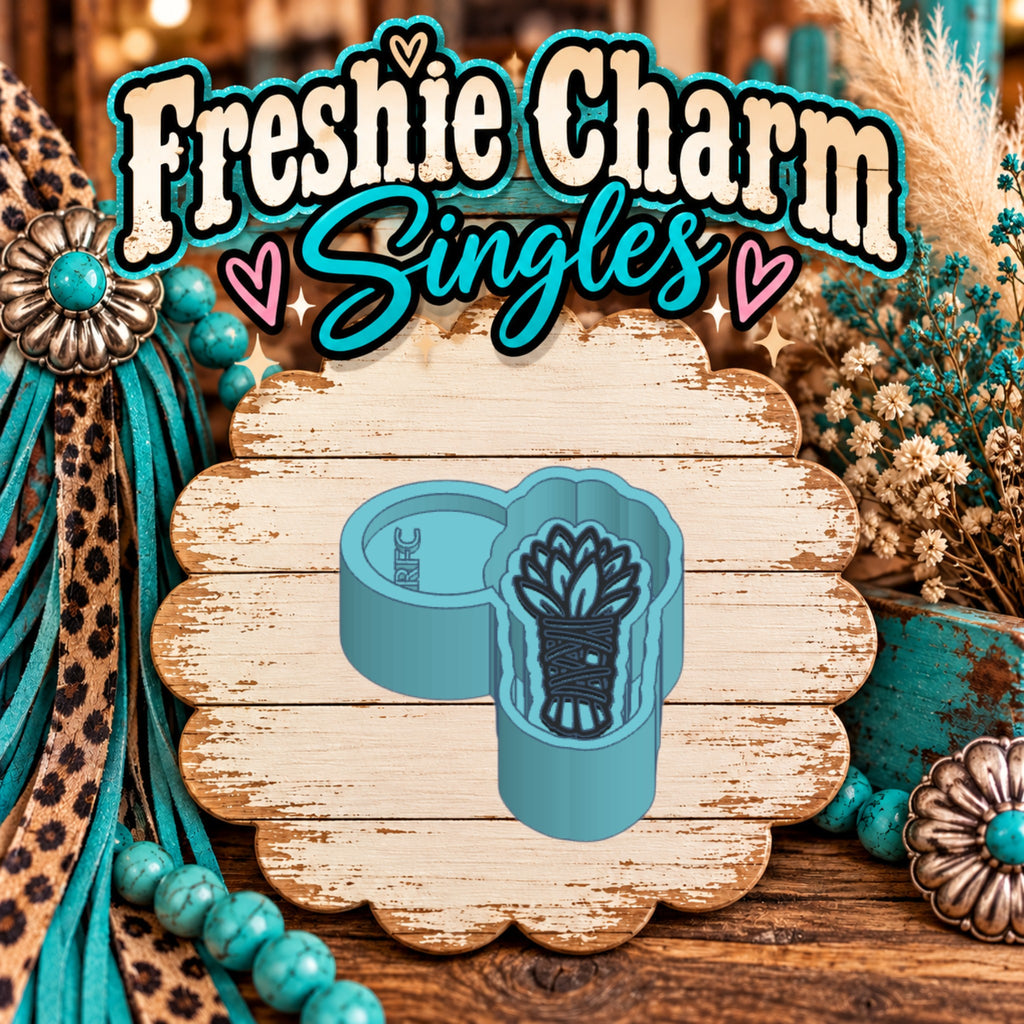 Sage Smudge Bundle | Silicone Freshie Charm Single Mold