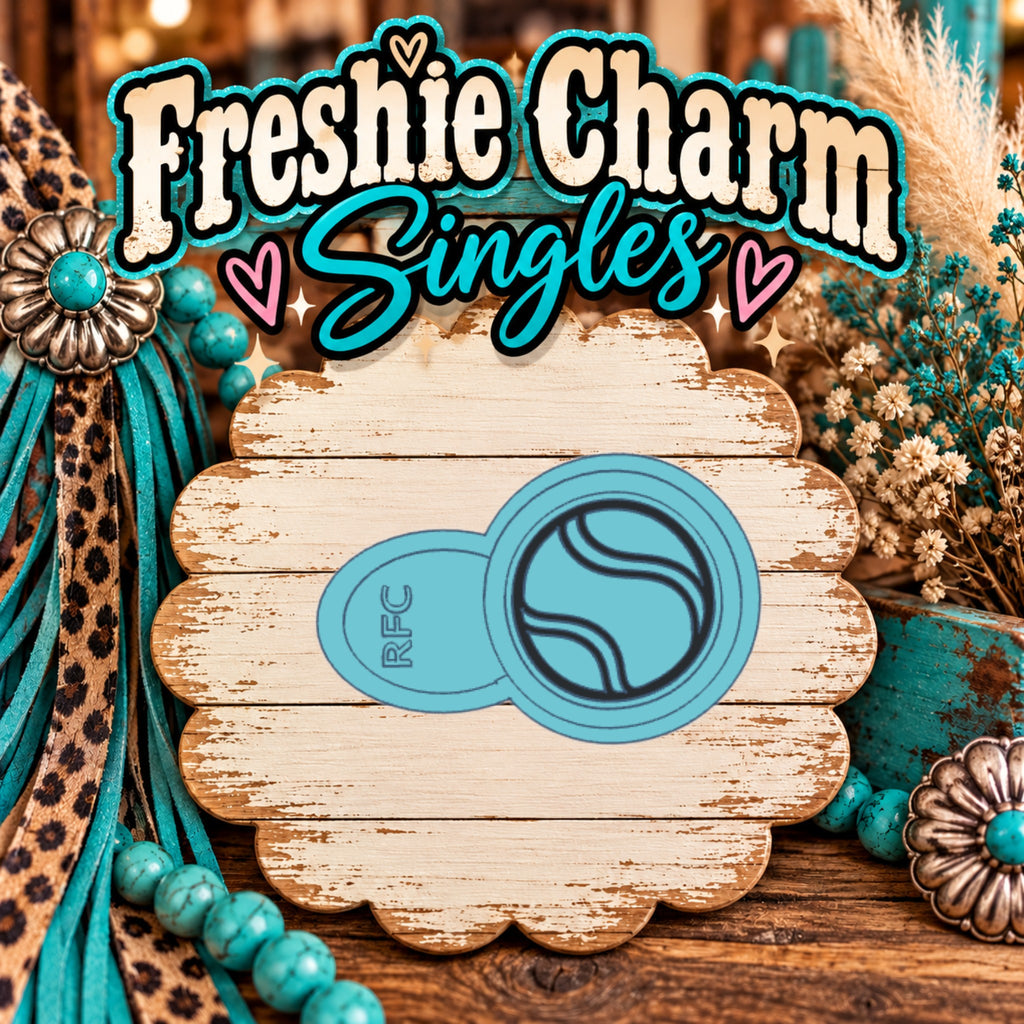 Tennis Ball | Silicone Freshie Charm Single Mold