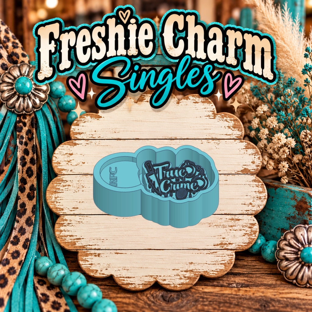 True Crime | Silicone Freshie Charm Single Mold