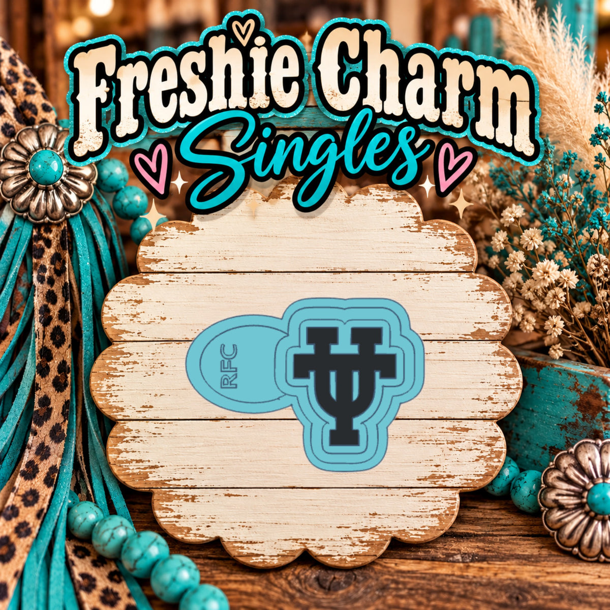 UT Logo | Silicone Freshie Charm Single Mold