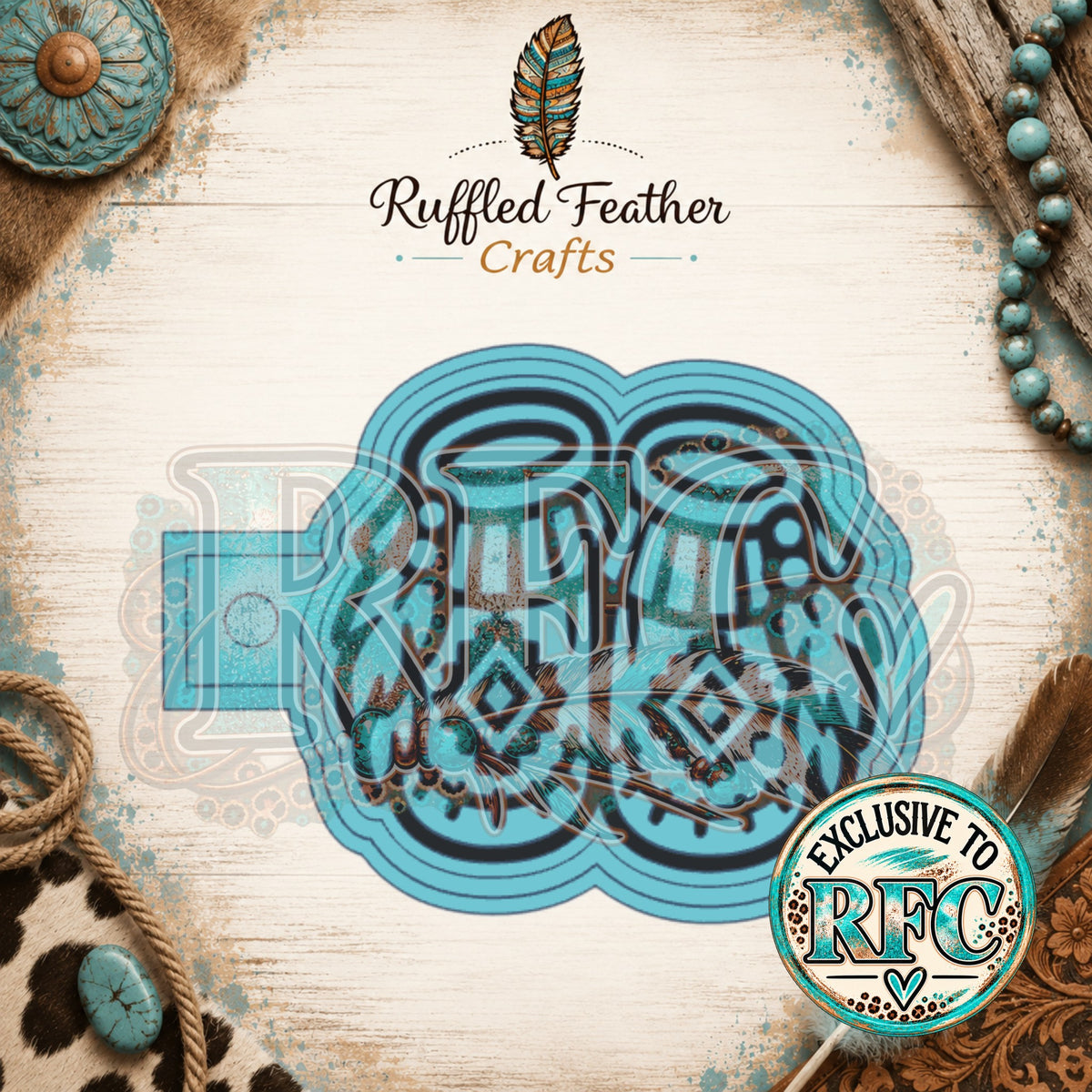 Moccasins | Silicone Freshie Mold