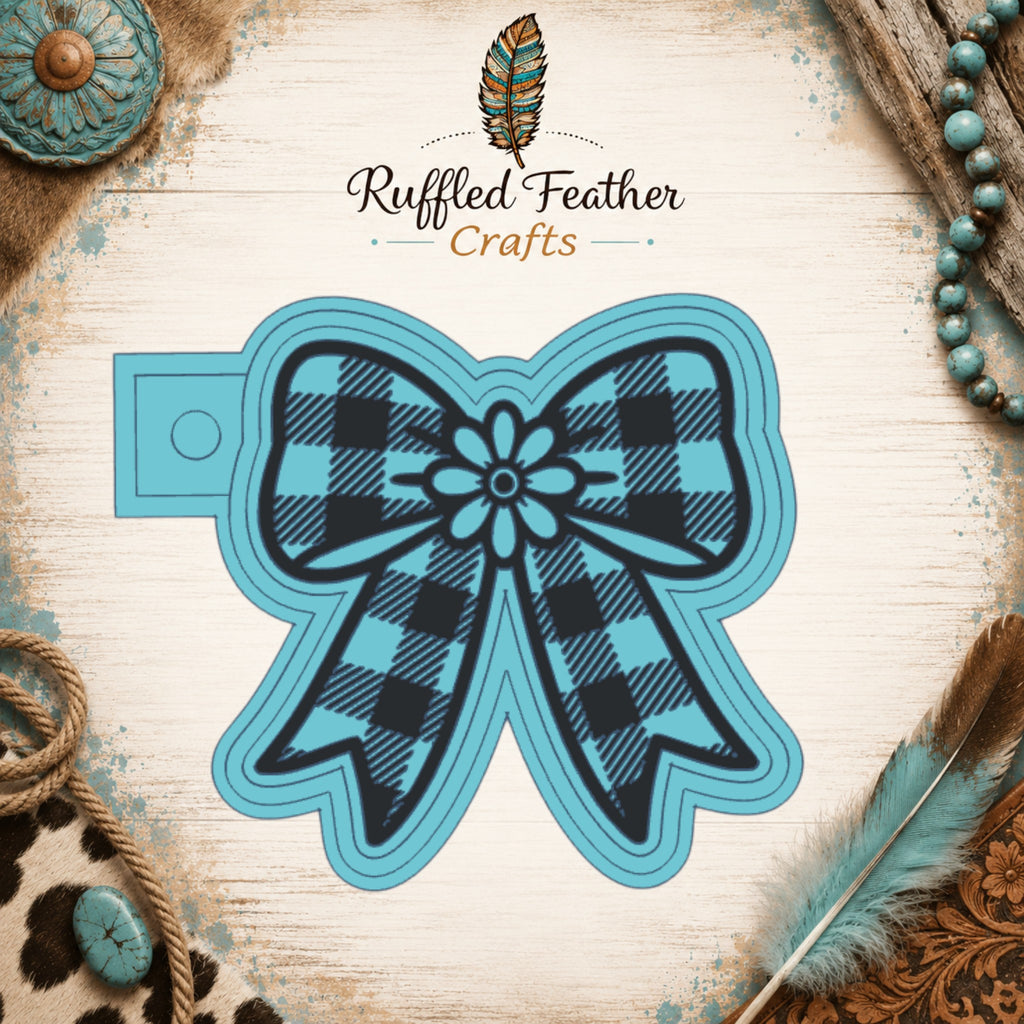 Buffalo Bow Freshie Mold