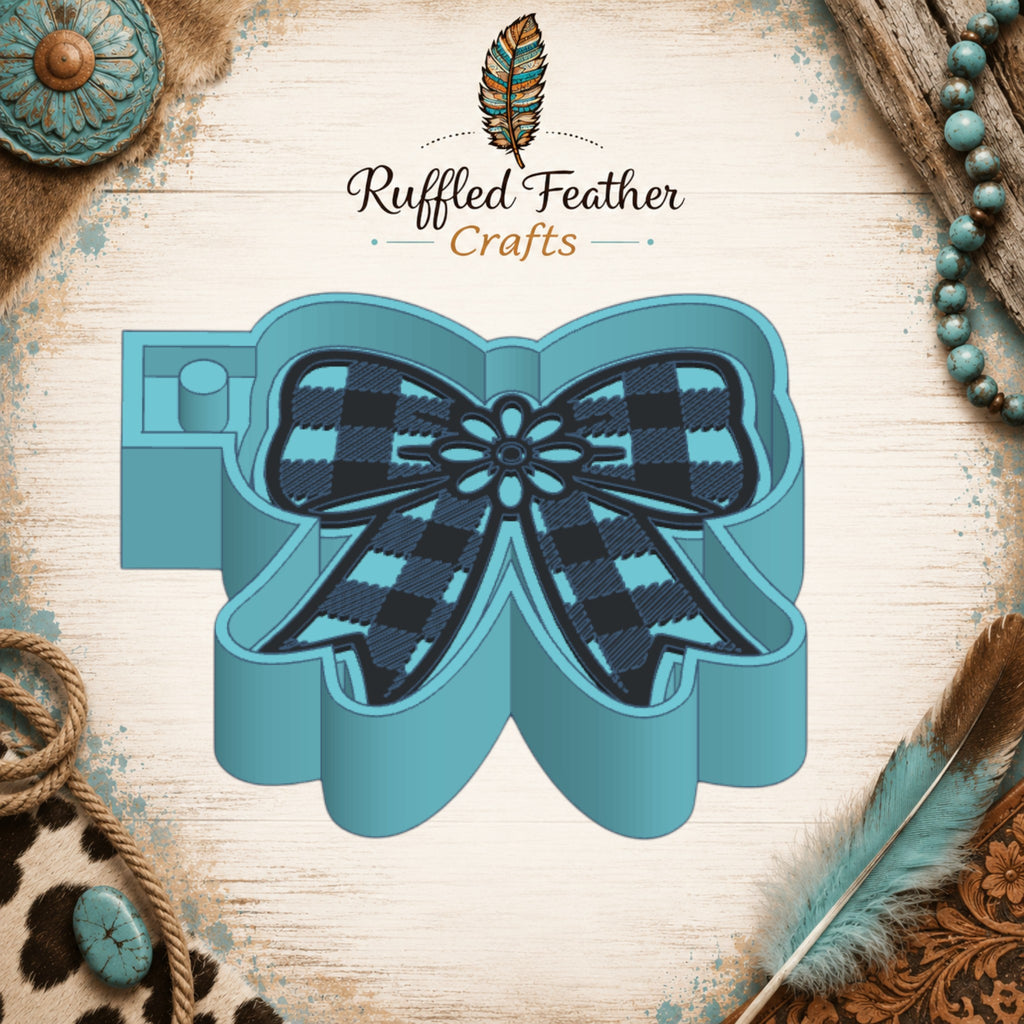 Buffalo Bow Freshie Mold