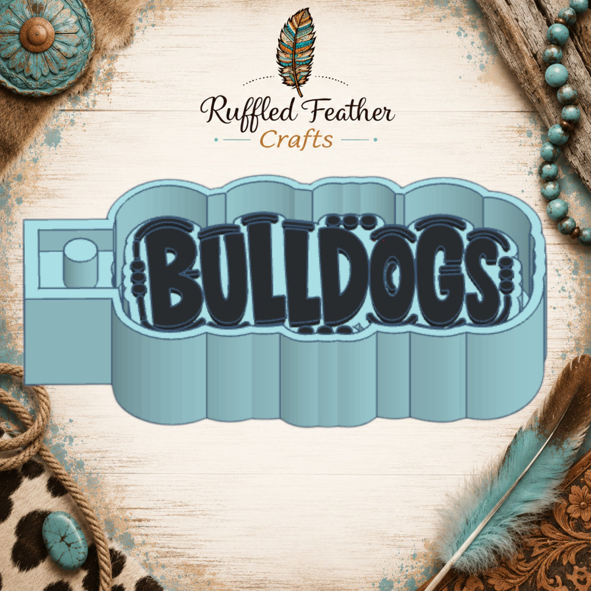 Bulldogs Freshie Mold