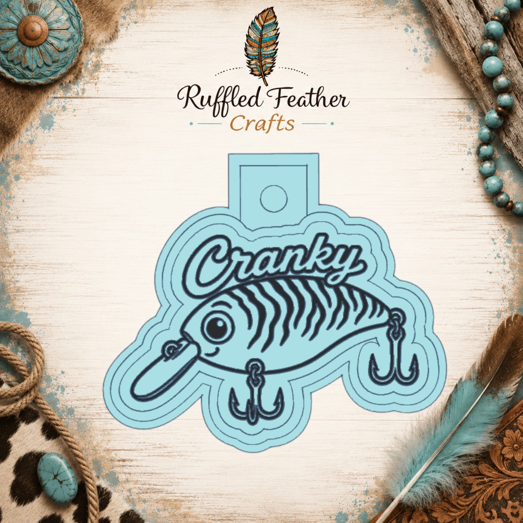 Cranky Bait Freshie Mold