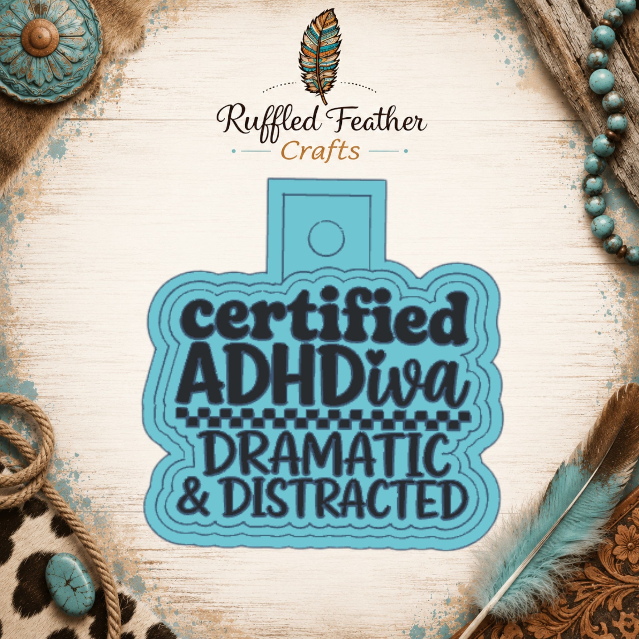 Certified ADHDiva Freshie Mold