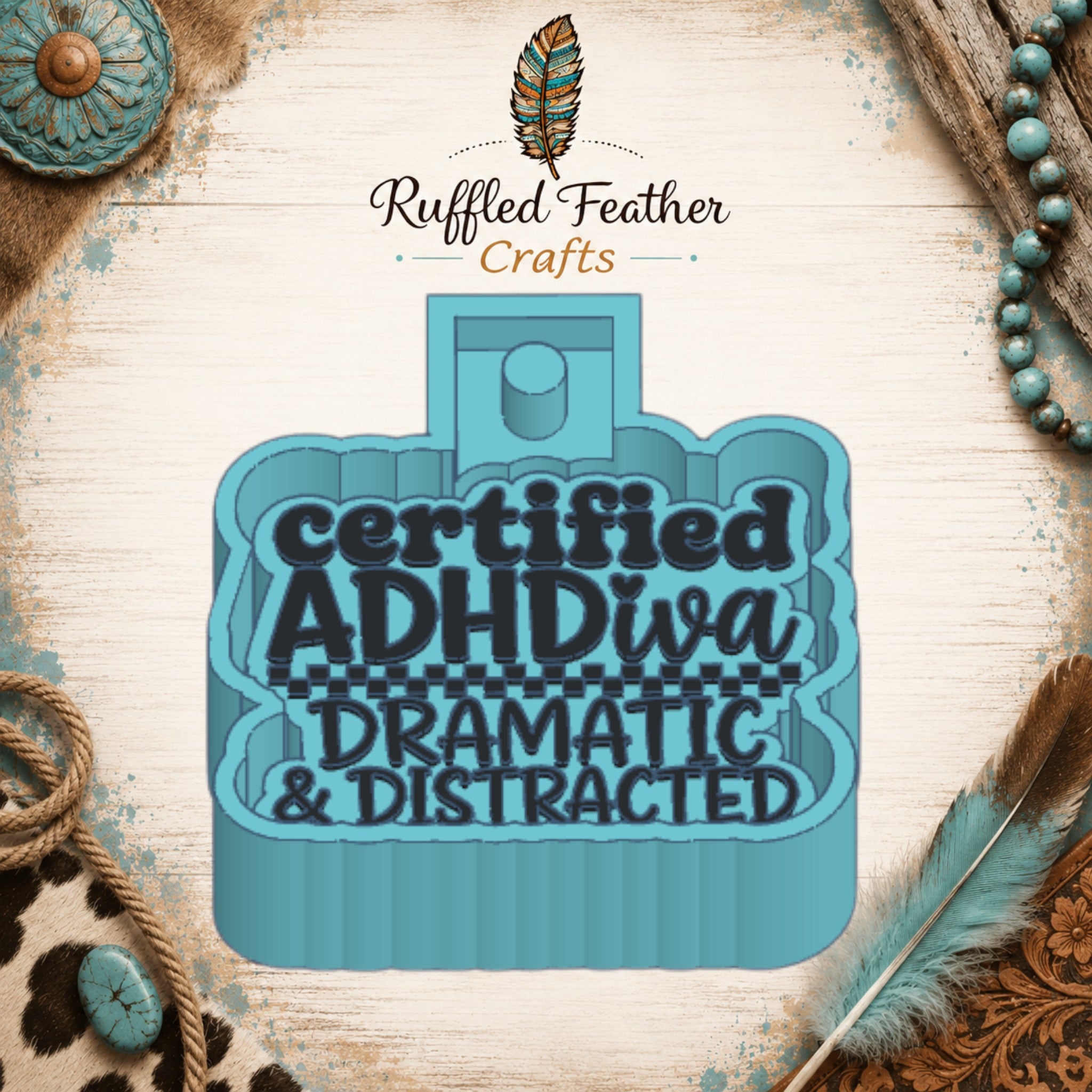 Certified ADHDiva Freshie Mold