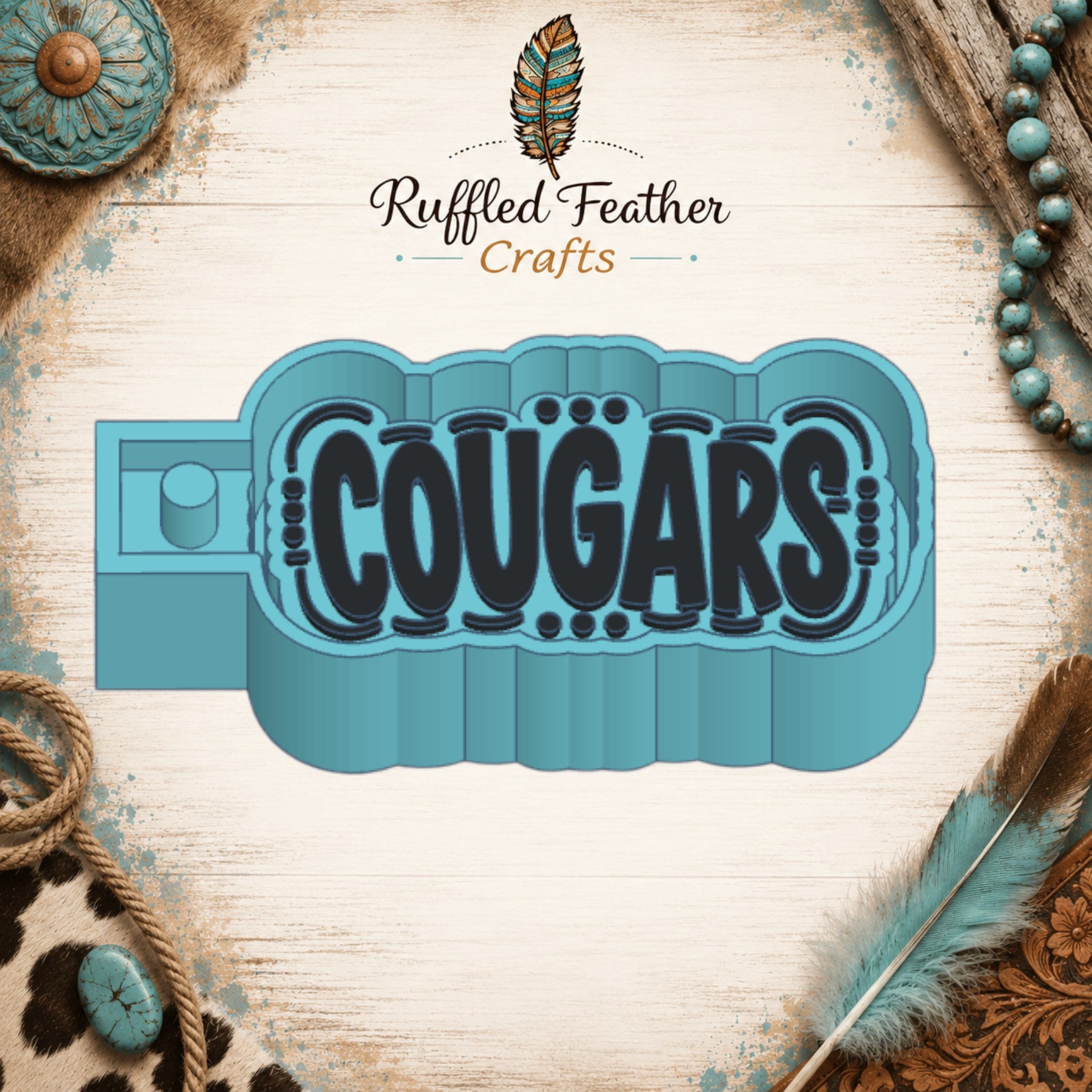Cougars Freshie Mold