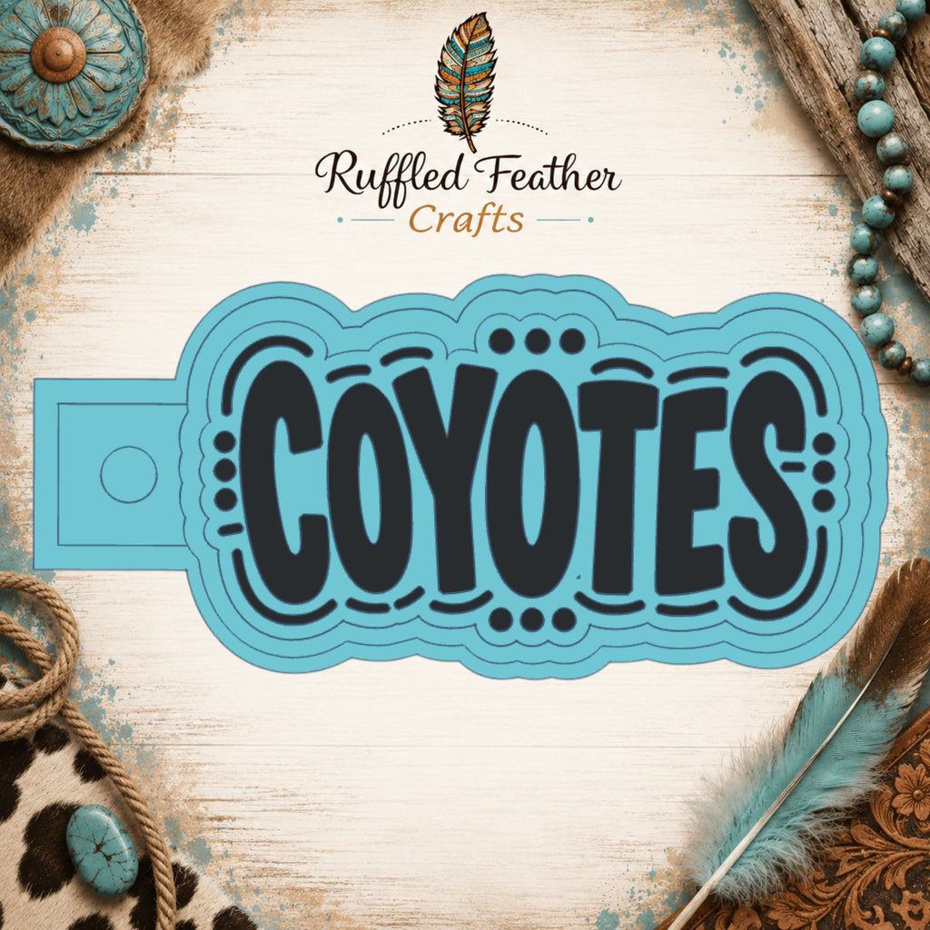 Coyotes Freshie Mold