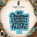 Christmas Spirit Stuck in Traffic Freshie Mold