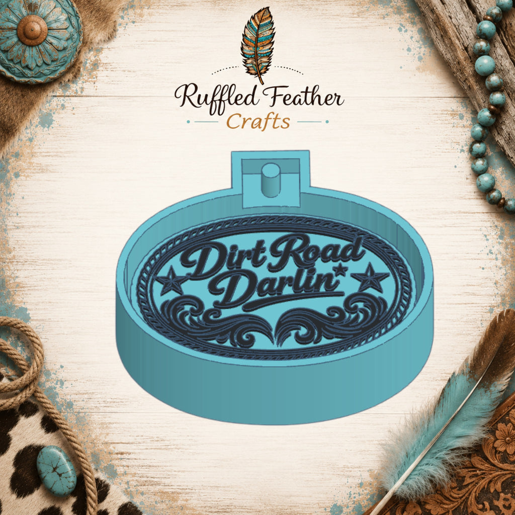 Dirt Road Darlin' Freshie Mold