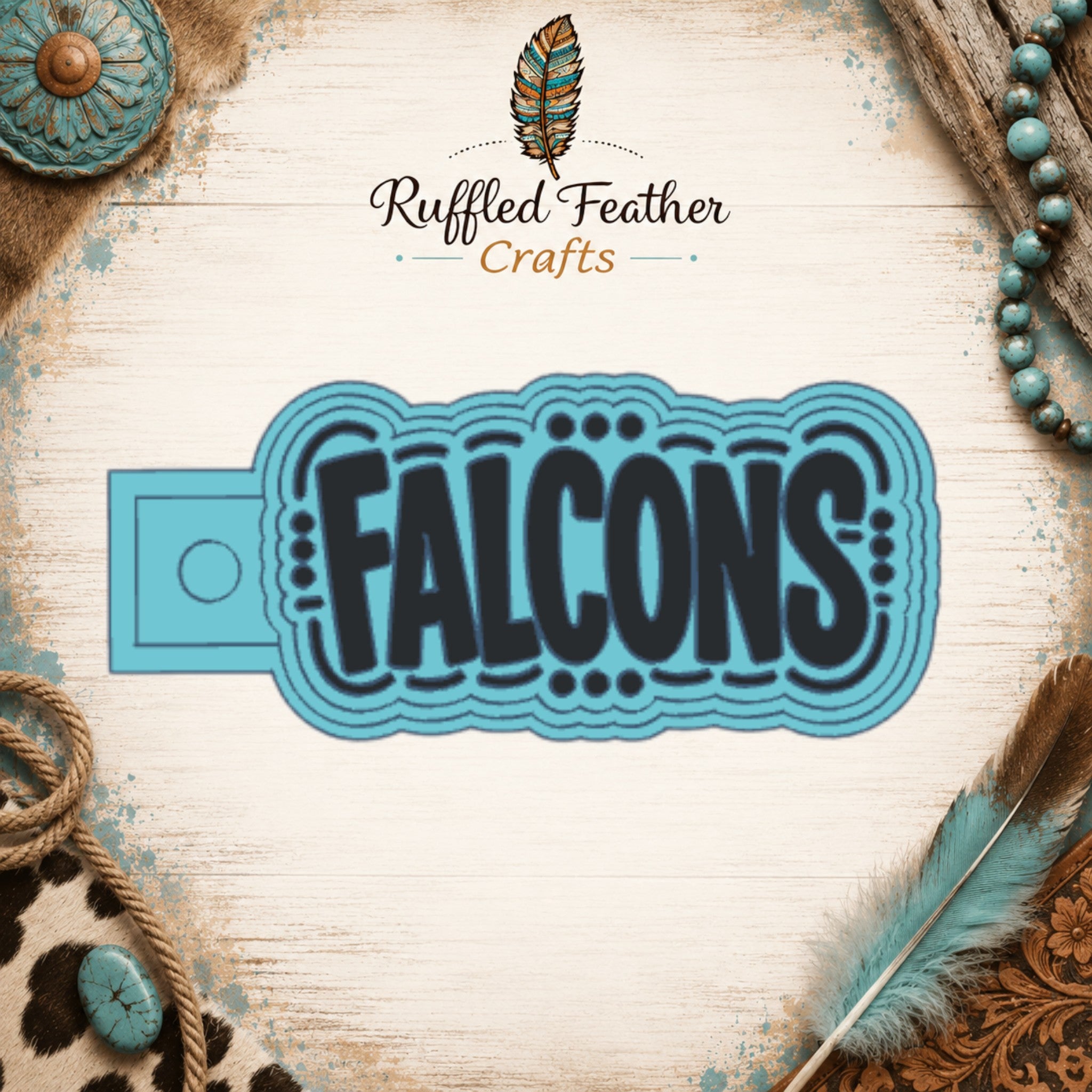 Falcons Freshie Mold