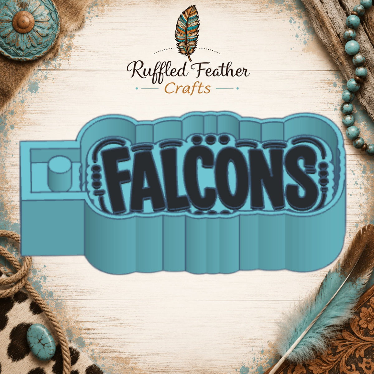 Falcons Freshie Mold