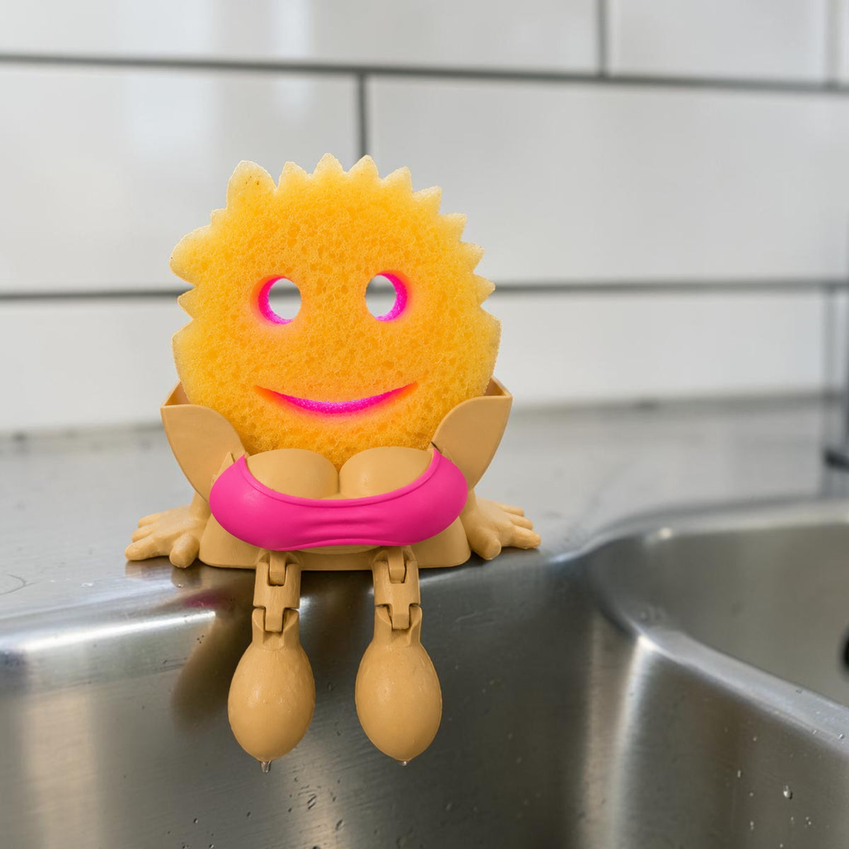 Sassy Self-Draining Sponge Holder | 3D Printed Kitchen Sponge Caddy