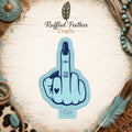Ms. Middle Finger Freshie Mold