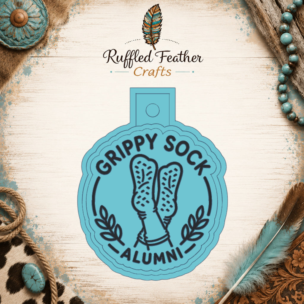 Grippy Sock Alumni Freshie Mold