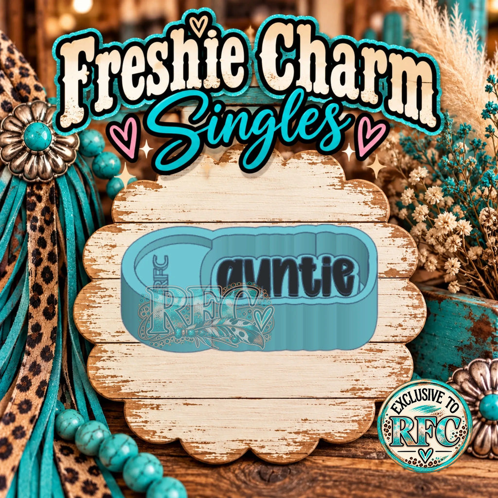 Auntie | Silicone Freshie Charm Single Mold